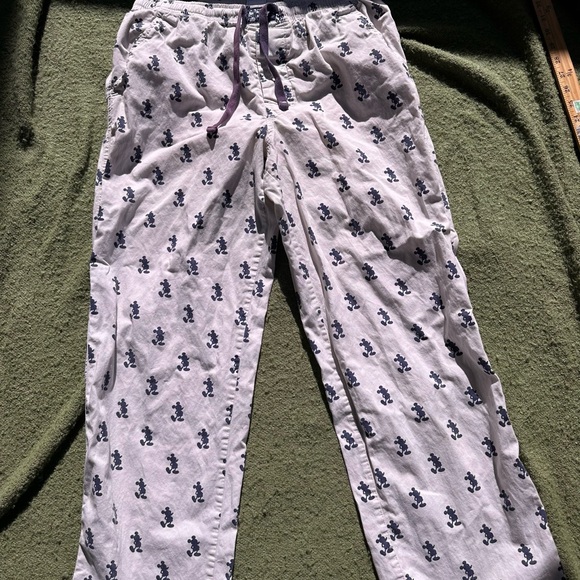 adult Pajamas with Purple Print - Picture 1 of 5